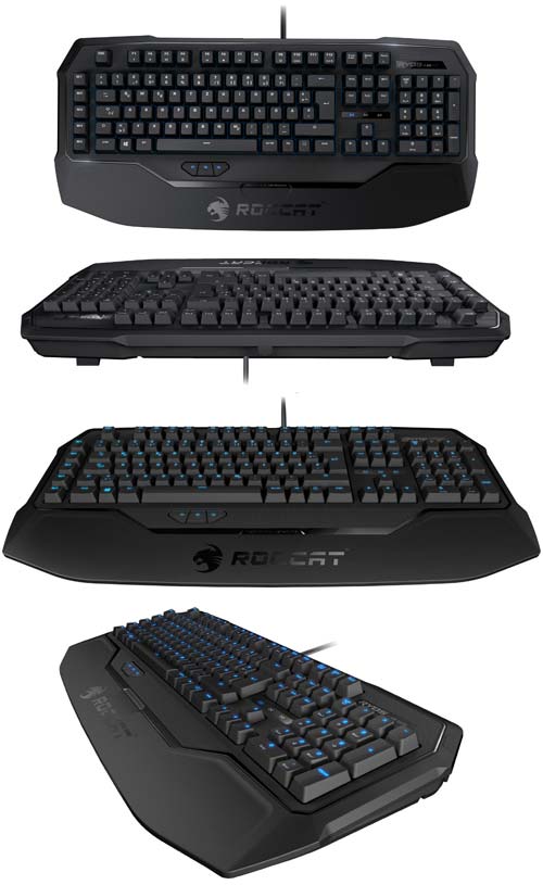 Roccat предлагает клавиатуры Ryos MK, MK Glow и MK Pro