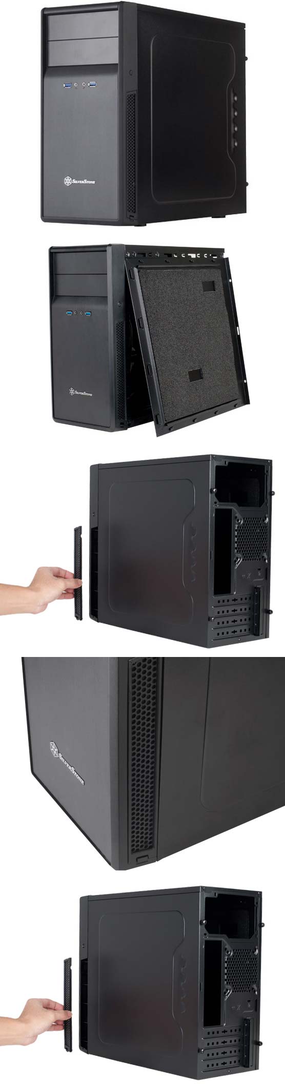 Фотографии корпуса Precision PS09 от SilverStone