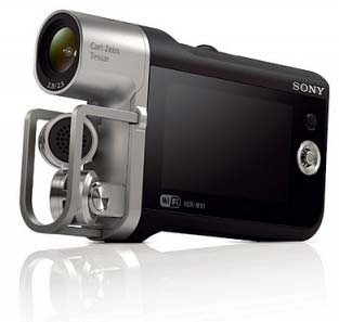 Sony HDR-MV1 - несколько необычная видеокамера