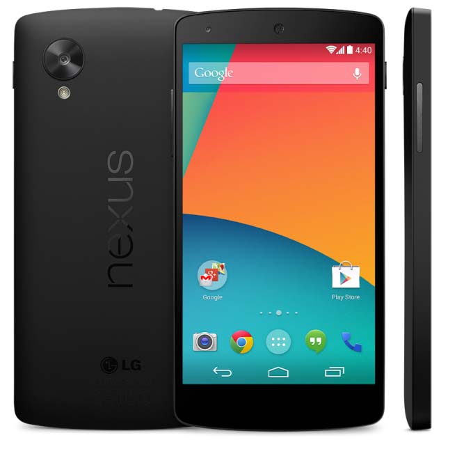 Наконец-то качественное фото смартфона Google/LG Nexus 5