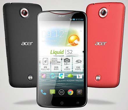 Варианты планшетофона Acer Liquid S2