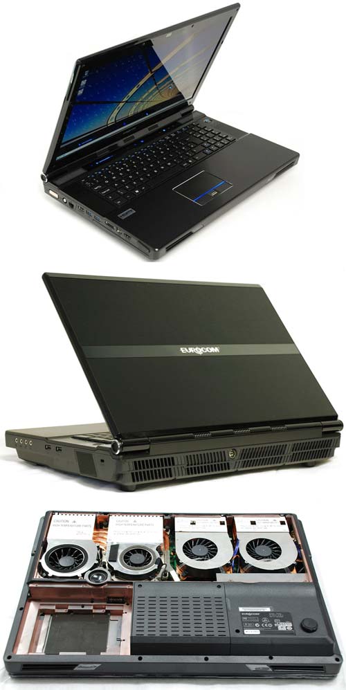 Новые фотографии "серверного ноутбука" Panther 5.0 SE от Eurocom
