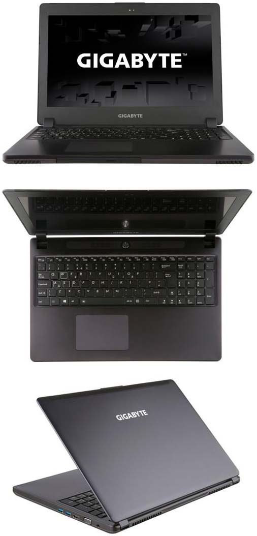 Ноутбук P35K Ultrablade от Gigabyte