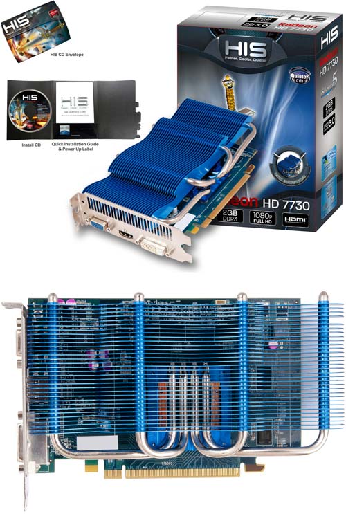 Видеокарта Radeon HD 7730 iSilence 5 от HIS