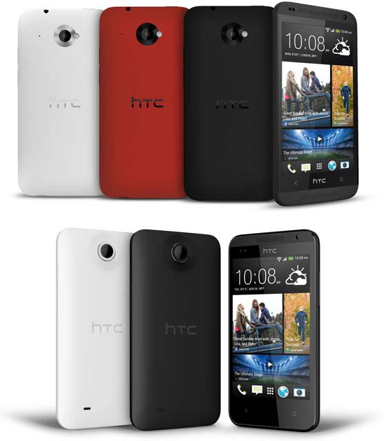 Фотографии смартфонов HTC Desire 601 и 300