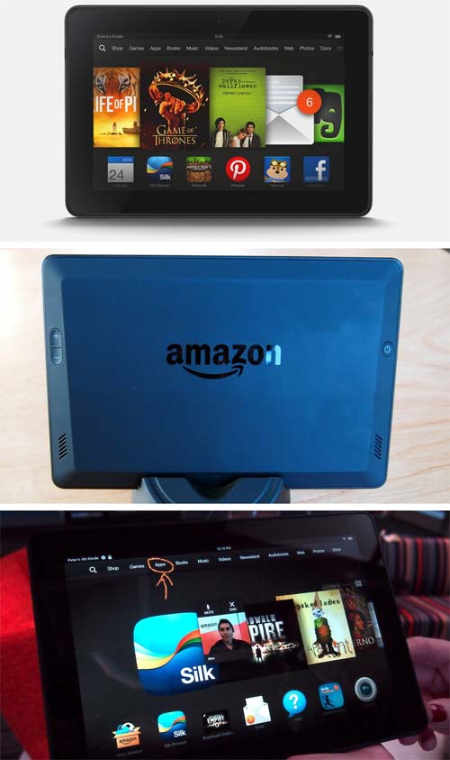 Kindle Fire HDX - новый планшет от Amazon