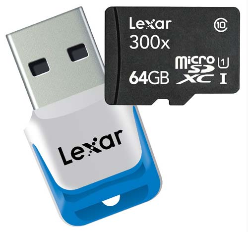 Карточка памяти microSDXC UHS-I 600x от Lexar