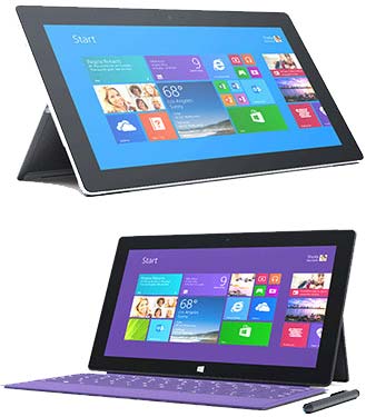 Microsoft Surface 2 на фото