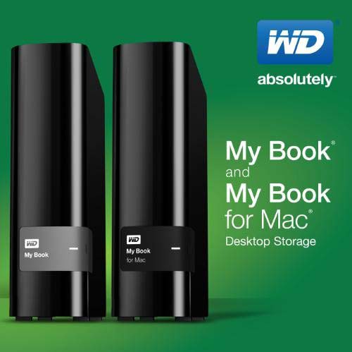 Western Digital предлагает винчестеры My Book и My Book for Mac 