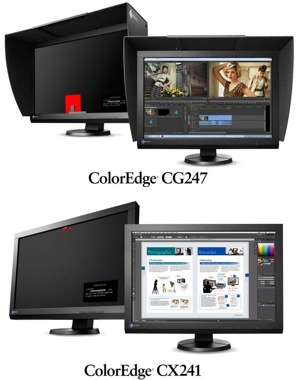 ColorEdge CG247 и ColorEdge CX241 от EIZO