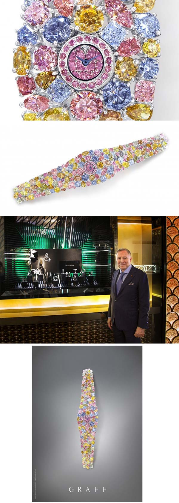Graff Diamonds предлагает женские часы Hallucination