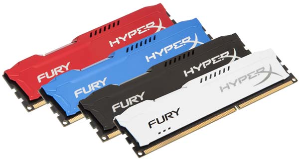 HyperX FURY - новая линейка оперативной памяти от Kingston