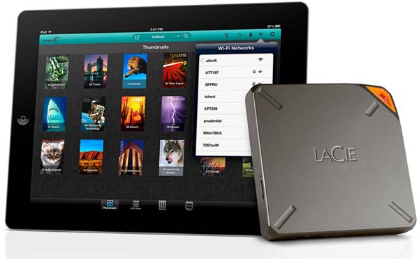 LaCie Fuel на фото LaCie Fuel на фото