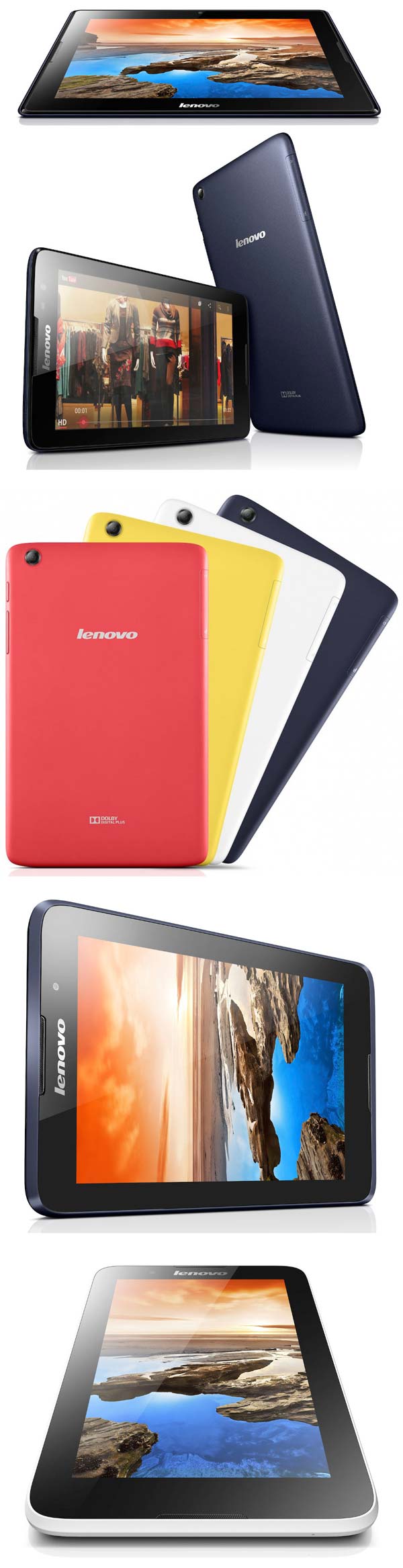 Планшеты Lenovo A10-70, A8-50, A7-50 и A7-30