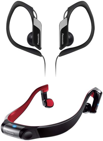 На фото устройства Panasonic HS34 и BTGS10