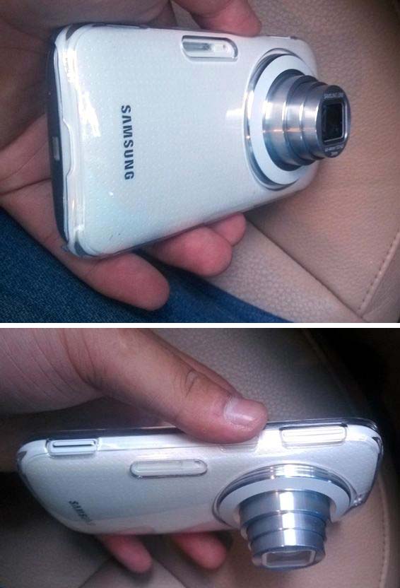 На фото аппарат Samsung Galaxy K (S5 Zoom)
