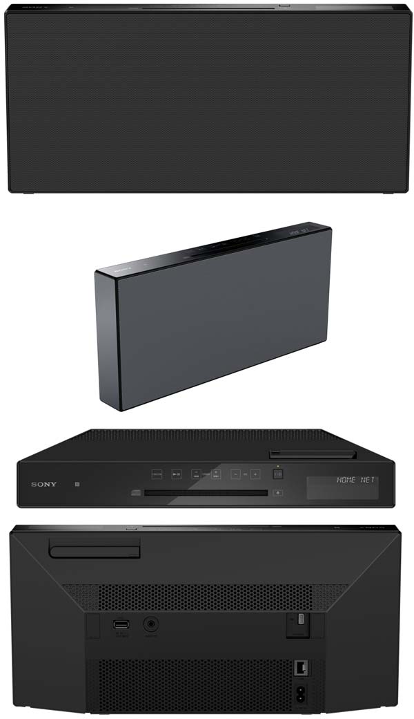 На фото показана аудиосистема Sony CMT-X7CD