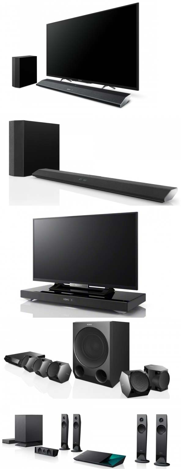 Аудиосистемы HT-CT370, HT-XT1, HT-IV300 и BDV-N1B от Sony