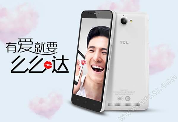На фото фаблет TCL S725T