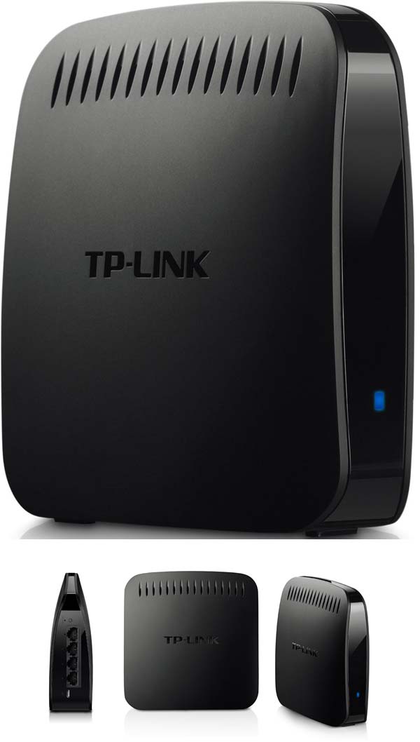 На фото показано устройство TP-Link N600 (TL-WA890EA)