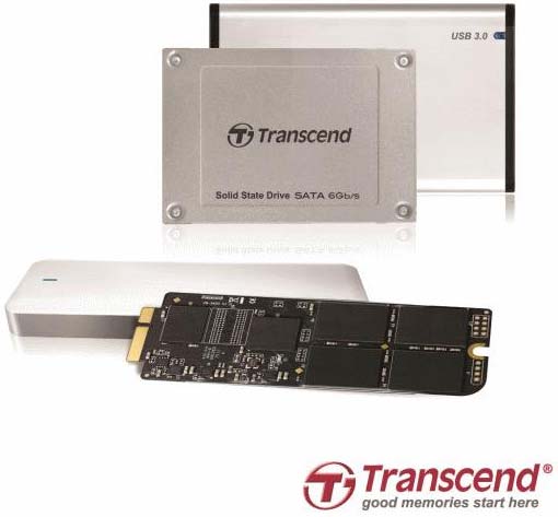 JetDrive SSD Upgrade Kits for MacBooks от Transcend