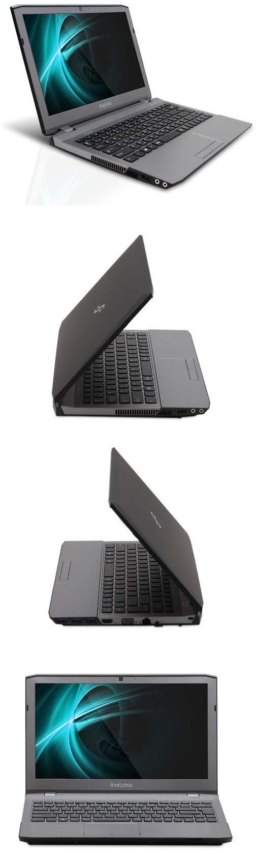 Новый ноутбук от Iiyama - 13X7000-i7-VGB