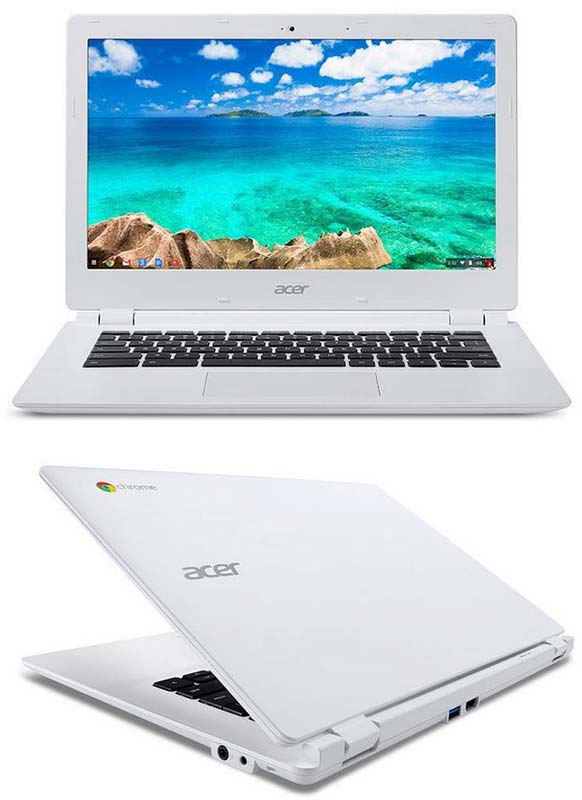 На фото можно увидеть устройство Acer Chromebook 13