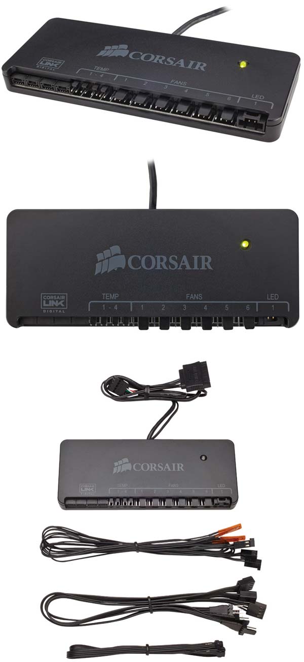 На фото показано устройство Commander Mini от Corsair