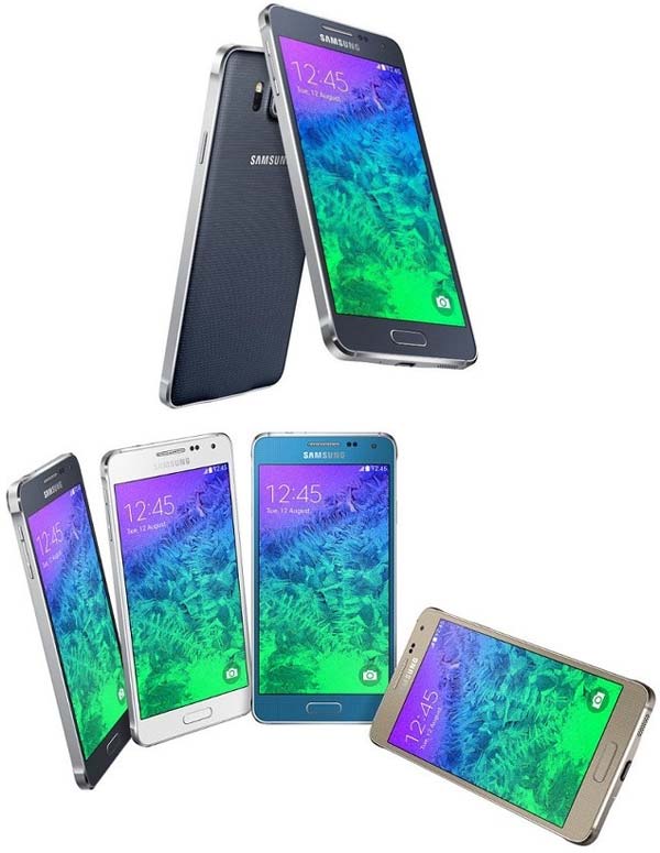 Официальное фото аппарата Samsung Galaxy Alpha