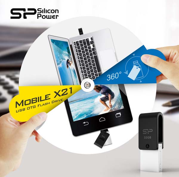 Флеш накопитель Silicon Power Mobile X21