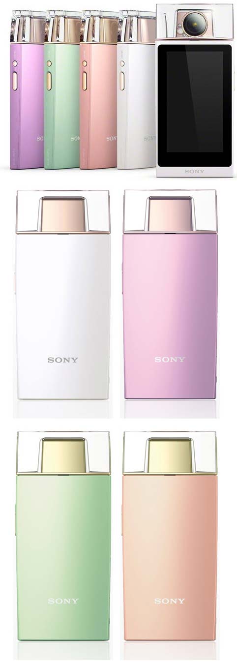 На фото можно увидеть селфи-камеру Sony Cyber-shot DSC-KW11