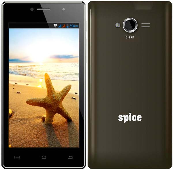 На фото показан смартфон Spice Stellar 449 3G