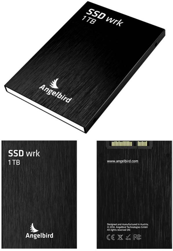 Angelbird SSD wrk и SSD wrk for Mac ёмкостью 1ТБ