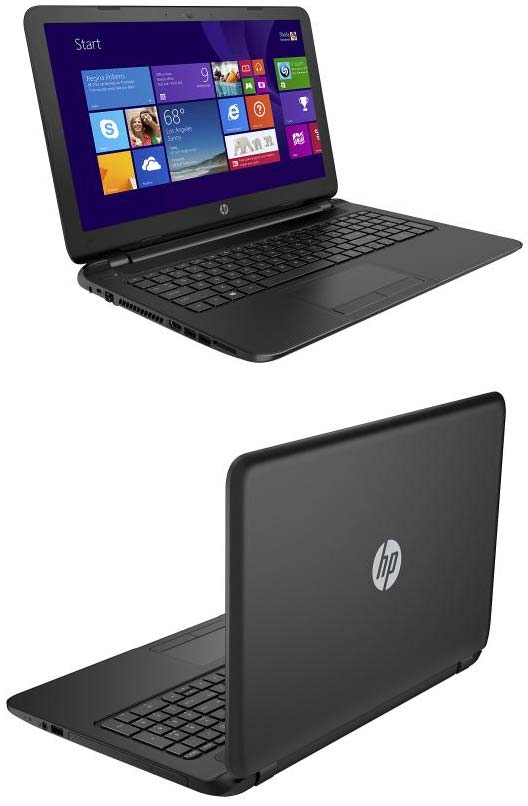 На фото ноутбук HP 15-f004dx