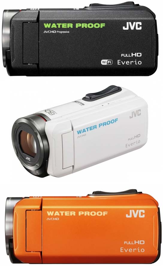 Видеокамеры Everio GZ-RX500 и GZ-R300 от JVC Kenwood