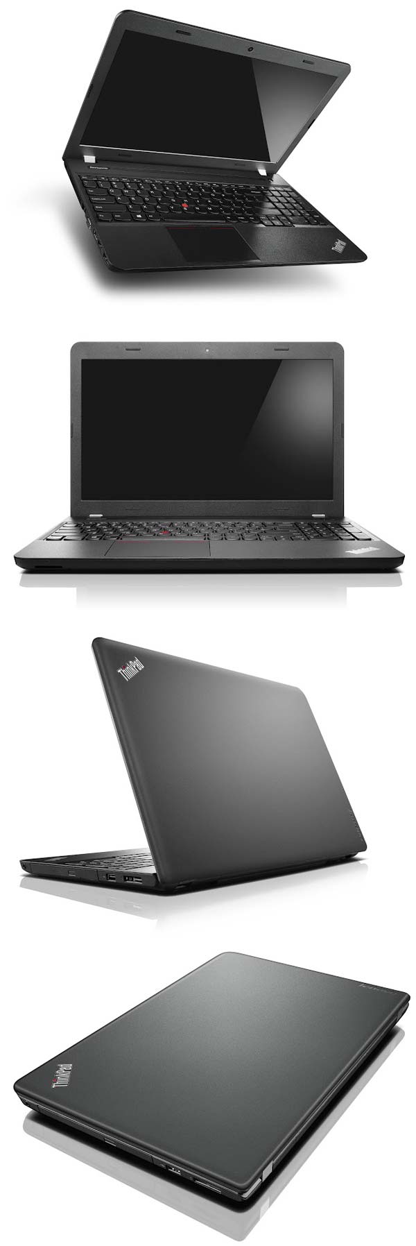 На фото показан лэптоп Lenovo ThinkPad E555