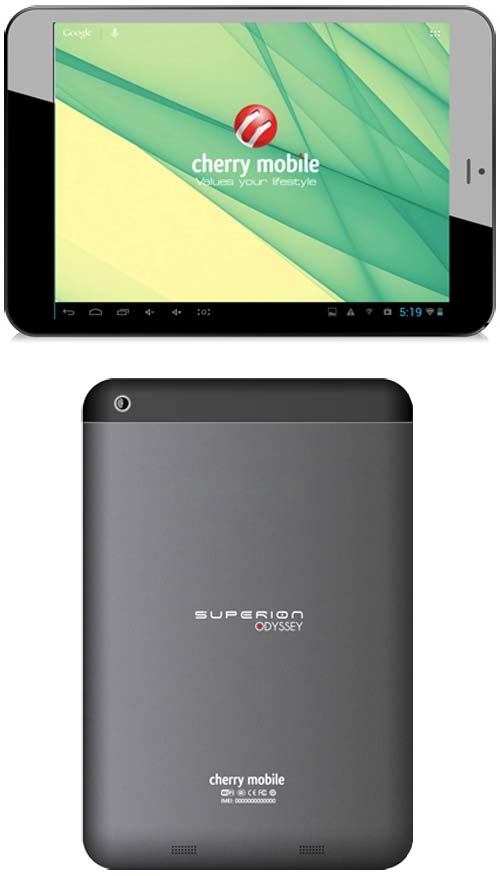 Superion Odyssey - новый планшет от Cherry Mobile