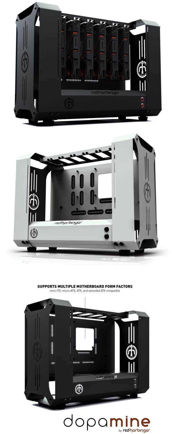 DopaMINE - шасси для майнеров