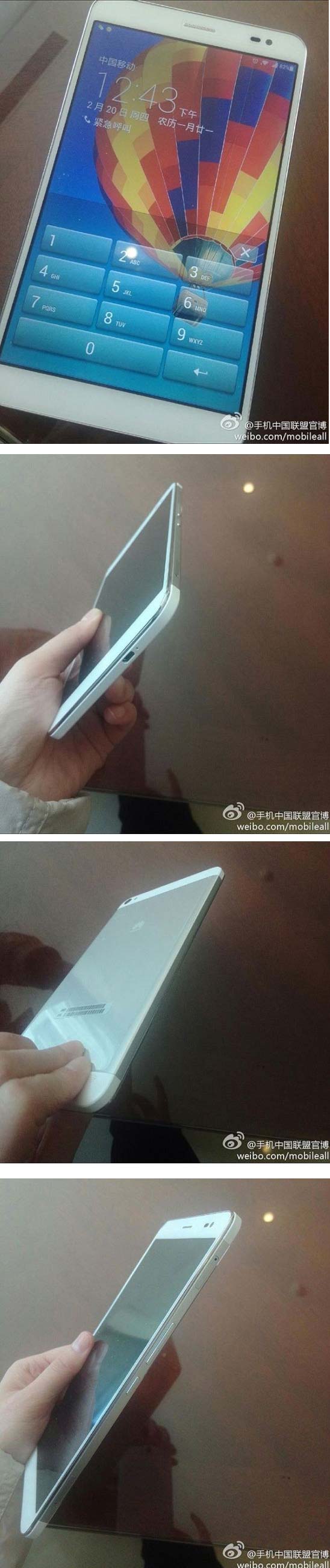 На фото показан планшет Huawei MediaPad X1