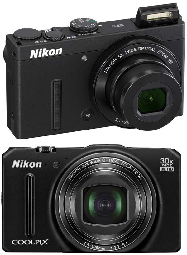 Цифровые фотоаппараты Nikon Coolpix P340 и S9700