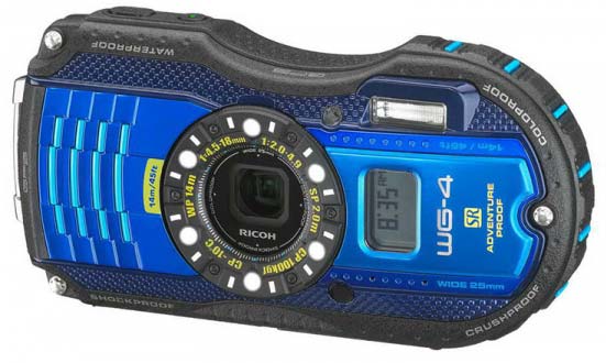 Ricoh предлагает фотокамеры WG-4 и WG-4 GPS