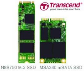 Новые накопители N8S750 и MSA340 от Transcend