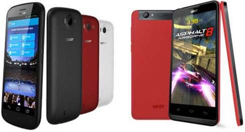 Смартфоны Andy A5VP и Andy A5QP от Yezz