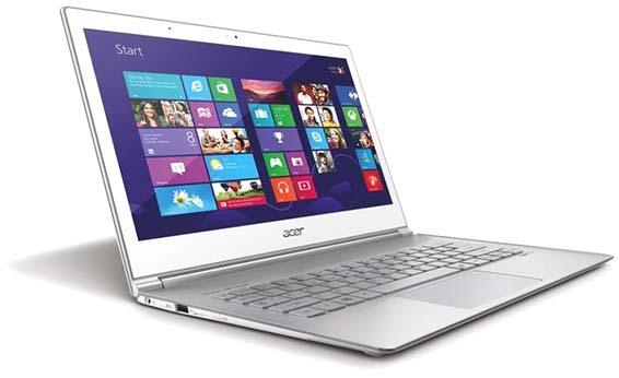 На фото ультрабук Acer Aspire S7