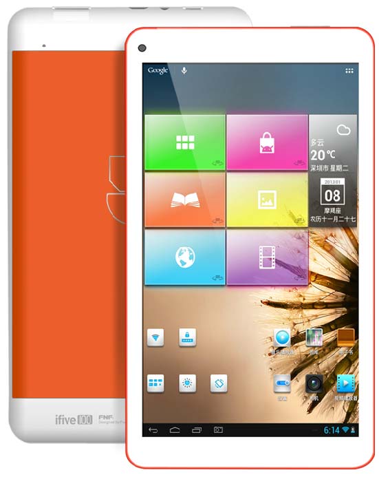 Перед нами планшет iFive 100