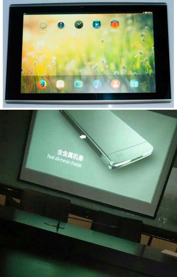 Планшет с Firefox OS и смартфон с COS