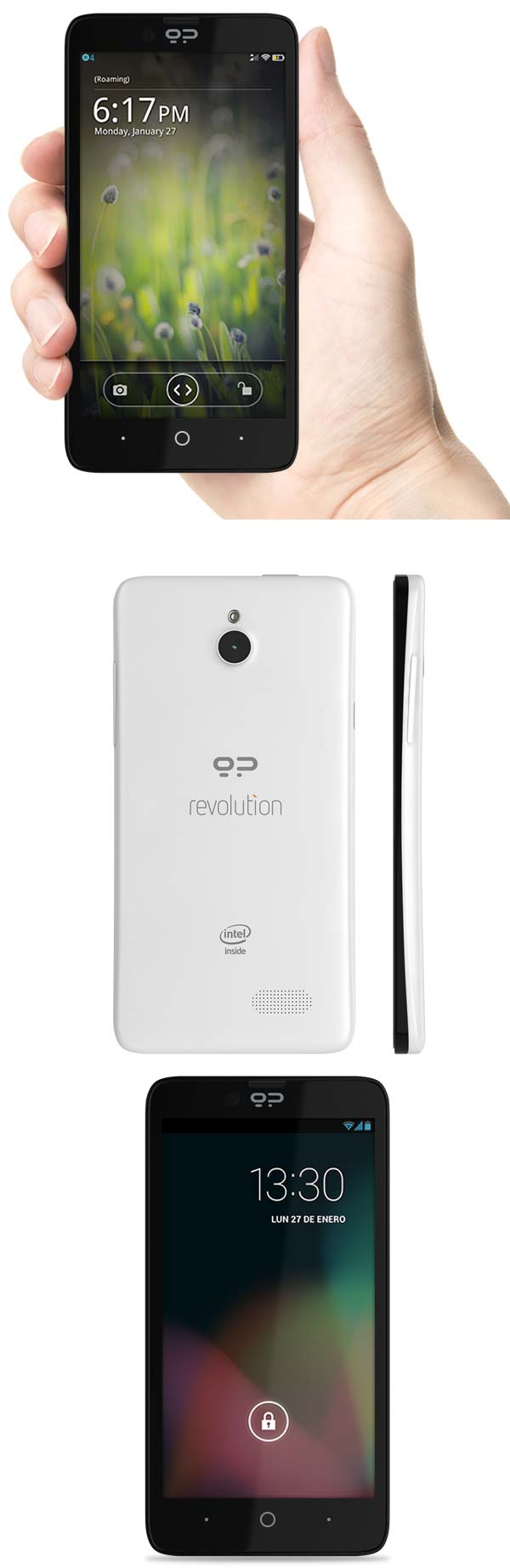Вот как выглядит смартфон Geeksphone Revolution