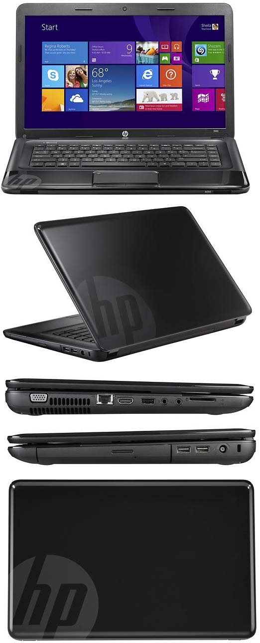 Довольно простой ноутбук HP 2000-2d60dx