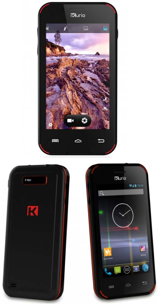 На фото показан смартфон Kurio Touch 4S