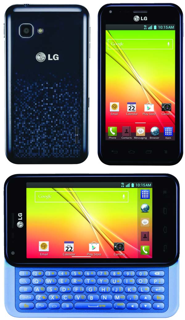Вот как выглядит смартфон LG Optimus F3Q